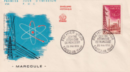 FDC 1959  FRANCIA - Atom