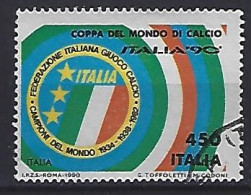 Italy 1990  Fussball-Weltmeisterschaft  (o) Mi.2105 - 1981-90: Afgestempeld
