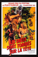 Cinema - Les Dieux Sont Tombés Sur La Tête - Illustration Vintage - Affiche De Film - CPM - Carte Neuve - Voir Scans Rec - Plakate Auf Karten