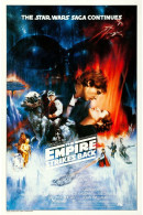 Cinema - Star Wars - The Empire Strikes Back - Illustration Vintage - Affiche De Film - CPM - Carte Neuve - Voir Scans R - Affiches Sur Carte