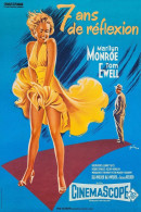 Cinema - 7 Ans De Réflexion - Marilyn Monroe - Tonm Ewell - Illustration Vintage - Affiche De Film - CPM - Carte Neuve - - Plakate Auf Karten