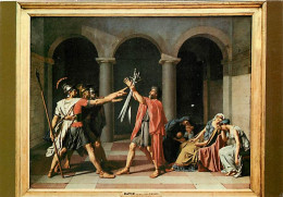 Art - Peinture - Jacques-Louis David - Le Serment Des Horaces - CPM - Carte Neuve - Voir Scans Recto-Verso - Peintures & Tableaux