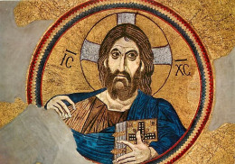 Grèce - Athènes - Athína - Dafni - Le Tout Puissant - Art Religieux - Mosaique Religieuse - Carte Neuve - CPM - Voir Sca - Grèce