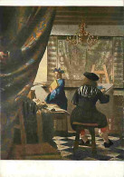 Art - Peinture - Johannes Vermeer Dit Jan Vermeer De Delft - Le Peintre Dans Son Atelier - CPM - Voir Scans Recto-Verso - Peintures & Tableaux