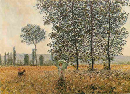 Art - Peinture - Claude Monet - Felder Im Fruhling - CPM - Voir Scans Recto-Verso - Peintures & Tableaux