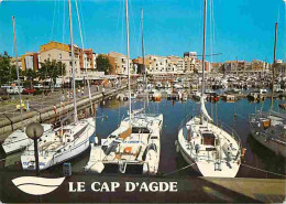 34 - Le Cap D'Agde - Le Port Richelieu - Bateaux - Automobiles - CPM - Voir Scans Recto-Verso - Agde
