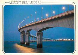 17 - Ile De Ré - Le Pont De L'ile De Ré - Vue De Nuit - CPM - Voir Scans Recto-Verso - Ile De Ré