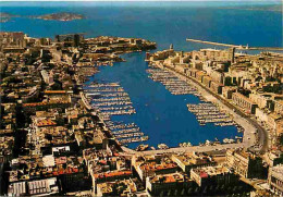 13 - Marseille - Vue Aérienne Du Vieux Port - Au Loin Château D'If Et Les Iles - Carte Neuve - CPM - Voir Scans Recto-Ve - Oude Haven (Vieux Port), Saint Victor, De Panier