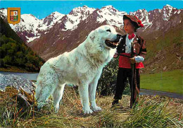 Animaux - Chiens - Chien Des Pyrénées - Blasons - Folklore - Montagne - Enfants - CPM - Voir Scans Recto-Verso - Dogs