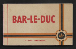 55 - BAR-LE-DUC - CARNET DE 12 CARTES SEPIA - Bar Le Duc