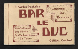 55 - BAR-LE-DUC - CARNET DE 12 CARTES  - Bar Le Duc