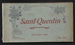 02 - SAINT-QUENTIN - CARNET DE 24 CARTES - Saint Quentin