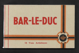 55 - BAR-LE-DUC - CARNET DE 12 CARTES SEPIA - Bar Le Duc