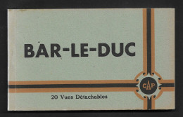 55 - BAR-LE-DUC - CARNET DE 20 CARTES SEPIA  - Bar Le Duc