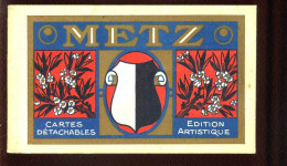 57 - METZ - CARNET DE 10 CARTES - Metz