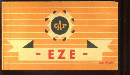 06 - EZE - CARNET DE 10 CARTES SEMI-MODERNES 9X14 - Eze