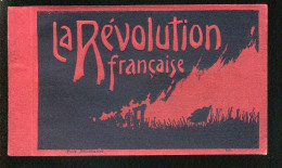 LA REVOLUTION FRANCAISE - TABLEAUX - CARNET DE 19 CARTES FORMAT 9X14  - Storia