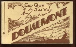 55 - DOUAUMONT - GUERRE 14/18 - CARNET DE 13 CARTES FORMAT 9X14  - Douaumont