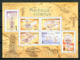 FRANCIA / FRANCE 2006** - Flying Maschines - Block Di 6 Val. MNH. - Autres (Air)