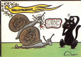 Lardie Série Onzamis De Zizi Halleyscargot Escargot Comète De Halley Illustration Illustrateur - Lardie