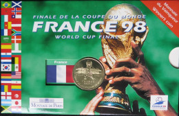 F1204.01 - COFFRET BU - FRANCS - 1998 - 5 Francs Coupe Du Monde 1998 - BU, BE & Münzkassetten