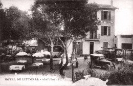 83. VAR - AGAY. Hôtel Du Littoral. (auto). - Other & Unclassified