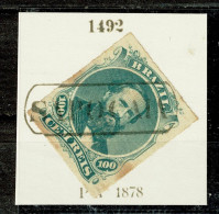 Brasil, 1876, # RH 34, Used - Used Stamps