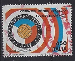 Italy 1990  Fussball-Weltmeisterschaft  (o) Mi.2110 - 1981-90: Used