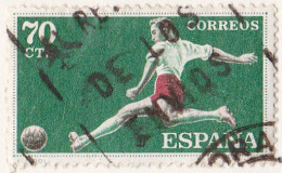 1960 - ESPAÑA - DEPORTES - FUTBOL - EDIFIL 1308 - Gebruikt