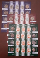 Romania 2010 - World Philatelic Exhibition-EFIRO (II) , Sheets , MNH , Mi. 6231KB-6233KB - Unused Stamps