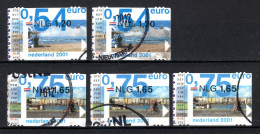 NEDERLAND 1992/1993° Gestempeld 2001 - Eurozegels - Used Stamps