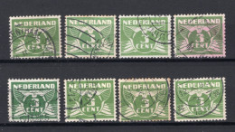 NEDERLAND 175 Gestempeld 1926-1935 - Vliegende Duif (8 Stuks) - Used Stamps