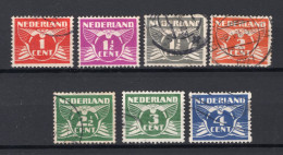 NEDERLAND 170/176 Gestempeld 1926-1935 - Vliegende Duif -2 - Usados
