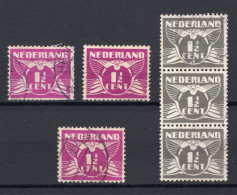 NEDERLAND 171/172 Gestempeld 1926-1935 - Vliegende Duif (3 Stuks) -3 - Used Stamps