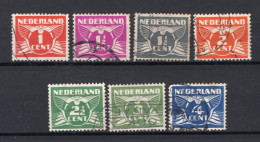 NEDERLAND 170/176 Gestempeld 1926-1935 - Vliegende Duif - Used Stamps