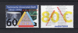 NEDERLAND 1515/1516 MNH 1992 - 150 Jaar Technische Universiteit Delft - Ongebruikt