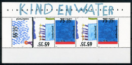 NEDERLAND 1418 MNH Blok 1988 - Kinderzegels, Kind En Water -1 - Blocs