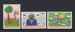 NEDERLAND 1387/1389 MNH 1987 - Kinderzegels, Kind En Beroep - Ongebruikt