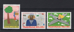 NEDERLAND 1387/1389 MNH 1987 - Kinderzegels, Kind En Beroep -1 - Ungebraucht