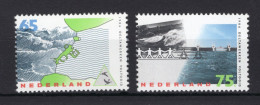 NEDERLAND 1361/1362 MNH 1986 - Voltooiing Deltawerken - Nuevos