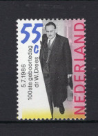 NEDERLAND 1358 MNH 1986 - 100e Geboortedag Dr. W. Drees -2 - Nuevos