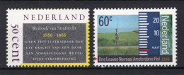 NEDERLAND 1345/1346 MNH 1986 - Gecombineerde Uitgifte -3 - Nuovi
