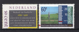 NEDERLAND 1345/1346 MNH 1986 - Gecombineerde Uitgifte - Nuovi