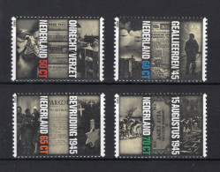 NEDERLAND 1329/1332 MNH 1985 - Verzet En Bevrijding - Unused Stamps