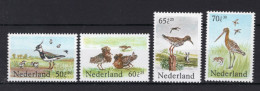 NEDERLAND 1301/1304 MNH 1984 - Zomerzegels, Weidevogels - Ongebruikt