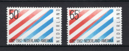 NEDERLAND 1266/1267 MNH 1982 - 200 Jaar Betrekkingen Nederland-U.S.A. - Nuevos