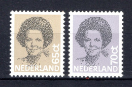 NEDERLAND 1237/1238 MNH** 1981-1990 - Koningin Beatrix - Unused Stamps