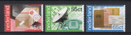 NEDERLAND 1220/1222 MNH 1981 - 100 Jaar P.T.T. Diensten -1 - Unused Stamps