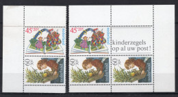 NEDERLAND 1210-1212 MNH 1980 - Combinaties Uit Blok 1214 Kinderzegels - Ungebraucht