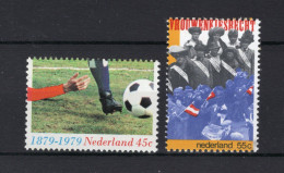 NEDERLAND 1182/1183 MNH 1979 - 100 J. Voetbal , 60 Jaar Vrouwenkiesrecht -1 - Neufs